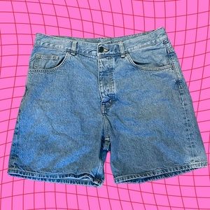 COS Relaxed Fit Denim Shorts